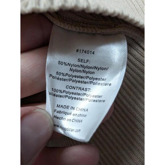 Anthropologie Dolan Sheer Tulle Sleeve Sweater Blouse Top Size Medium - Picture 6 of 7